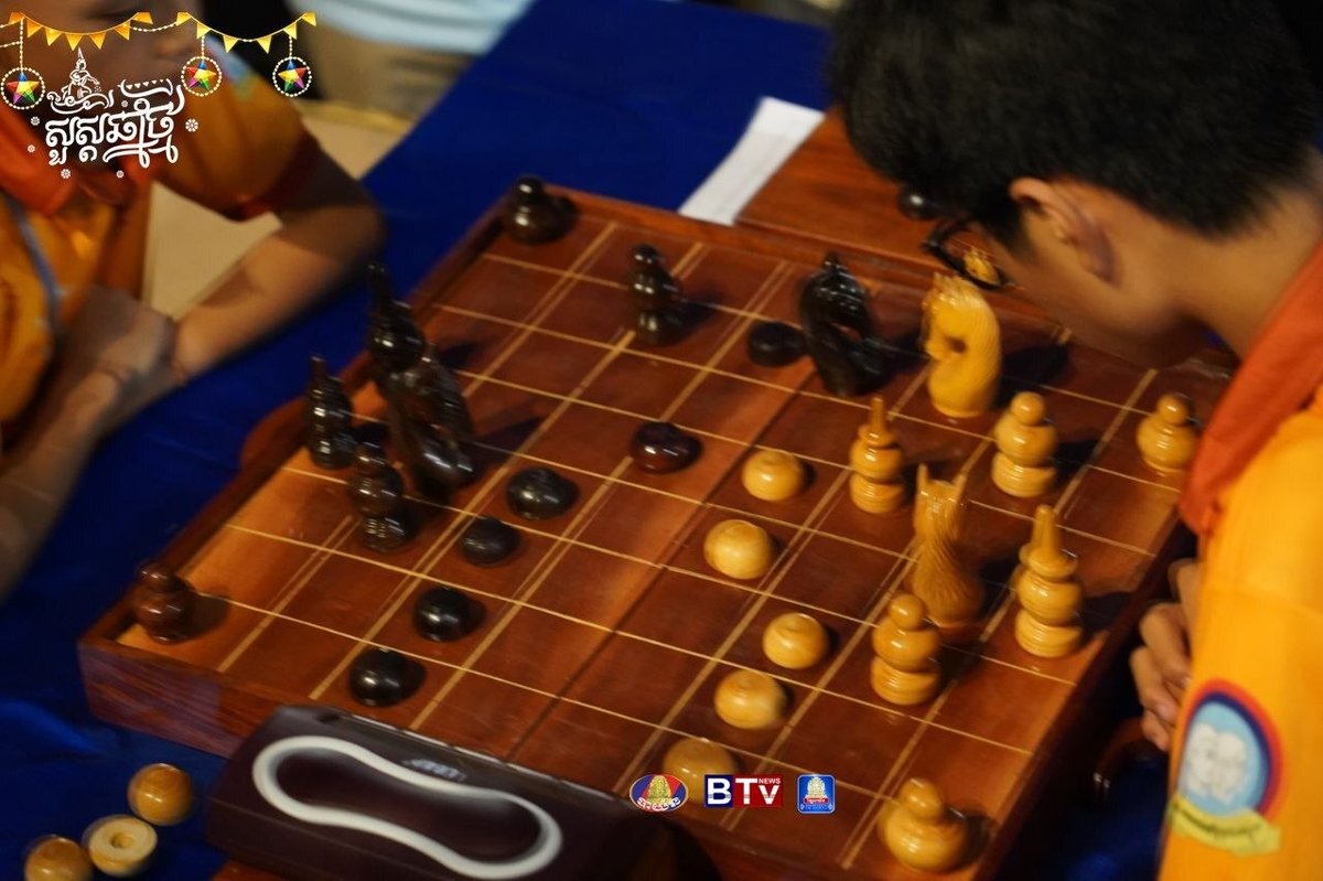 “诺哥宋干”儿童组象棋半决赛赛况