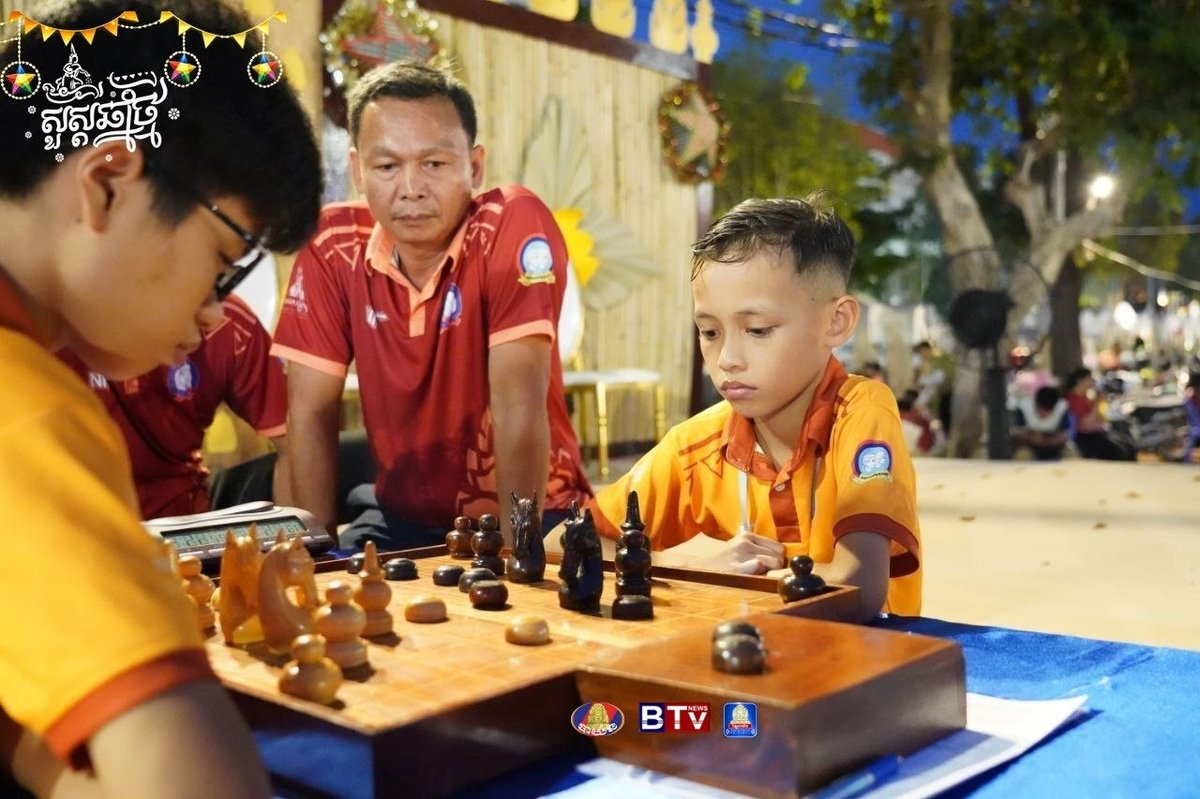 “诺哥宋干”儿童组象棋半决赛赛况