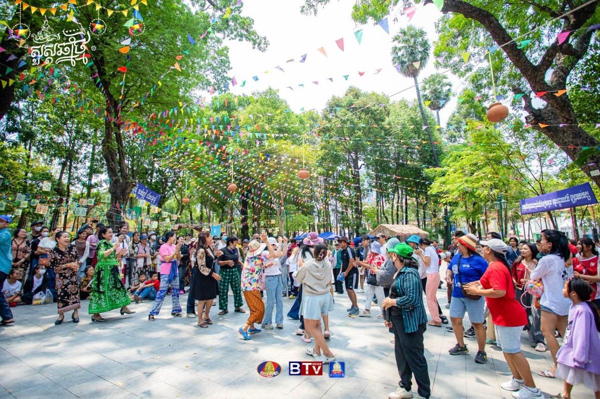 柬埔寨新年头两天,金边吸引国内外游客近260万人次