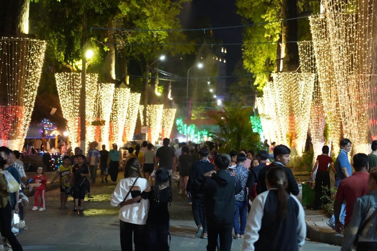 马德望省新年庆祝活动圆满结束,吸引近百万游客