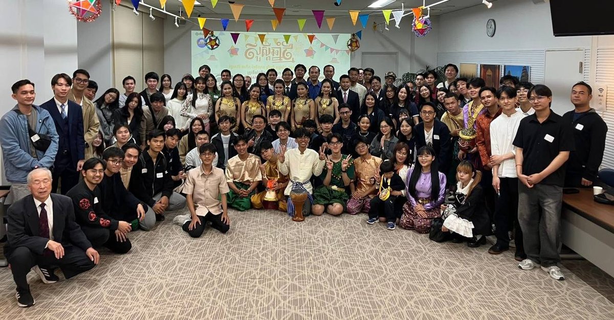 在日柬埔寨学生协会举办高棉新年庆祝活动