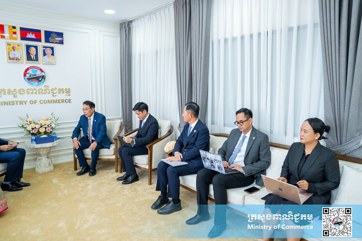 柬埔寨商务部与孟加拉国大使会谈 筹备首届联合贸易委员会