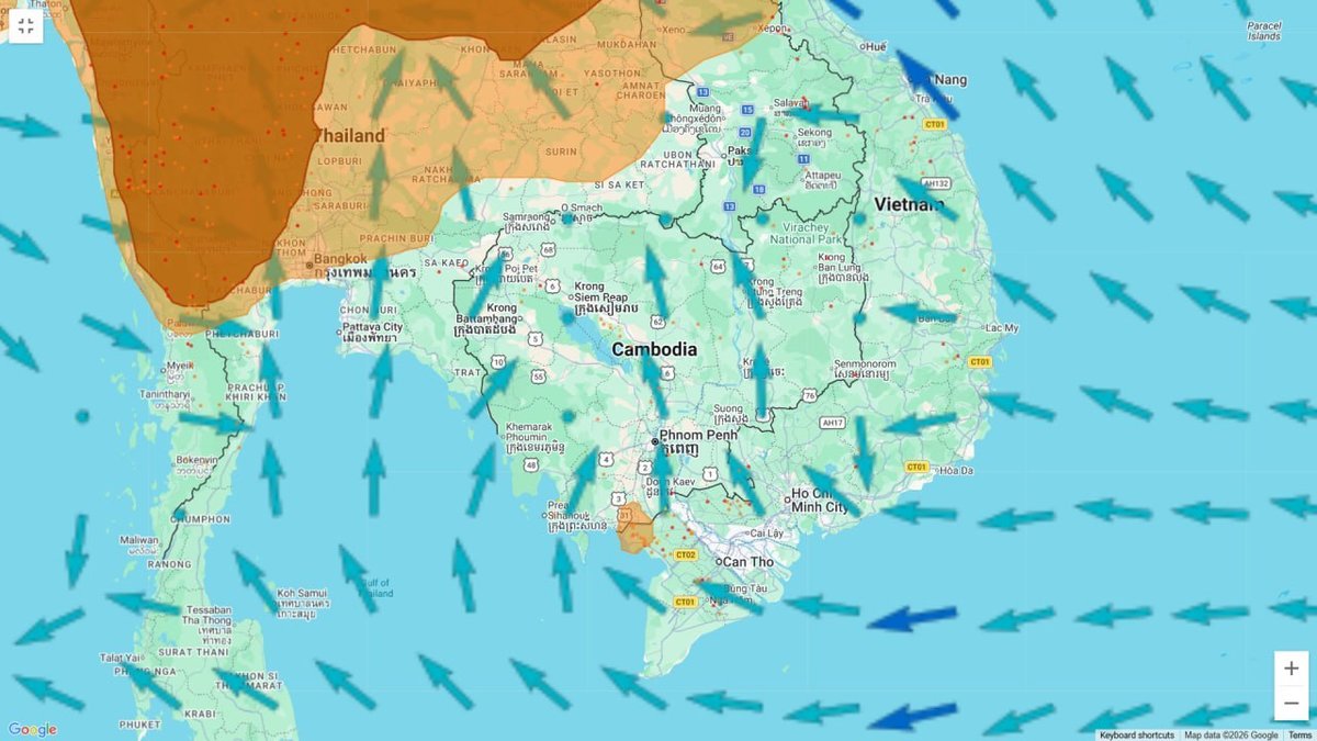 柬埔寨空气质量监测报告(2026年4月18日-19日)