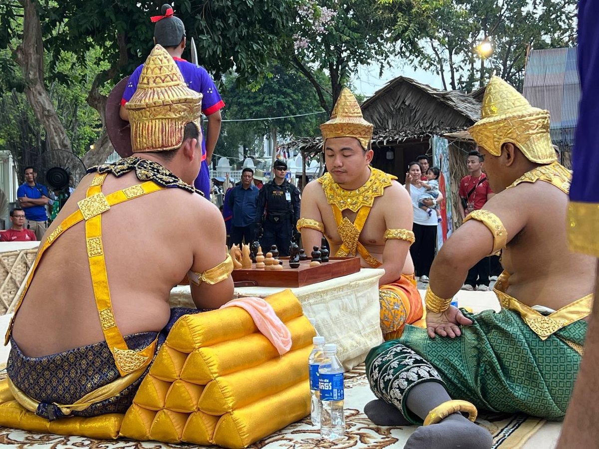 2026年诺哥宋干节象棋决赛在文化村举行