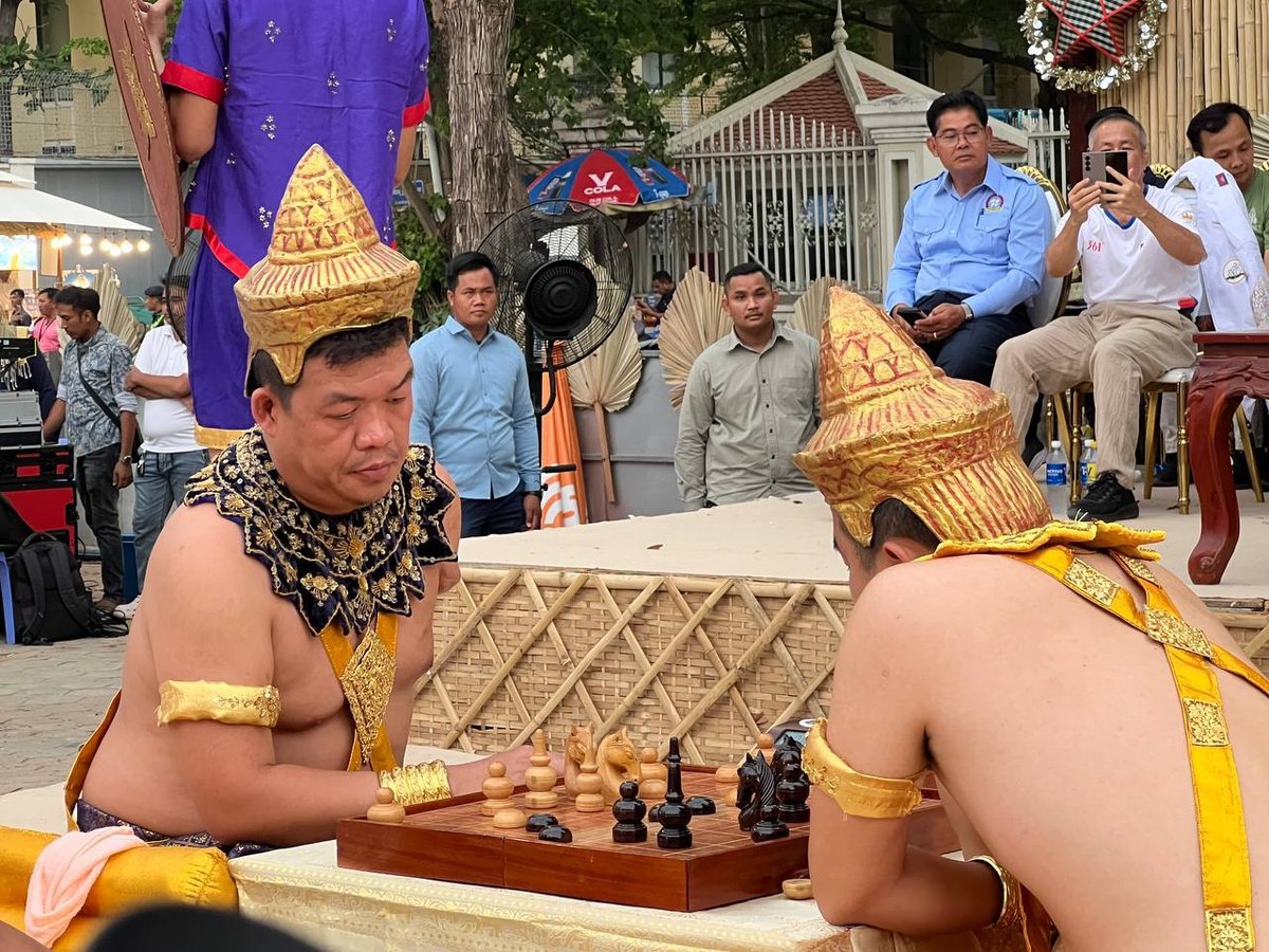 2026年诺哥宋干节象棋决赛在文化村举行