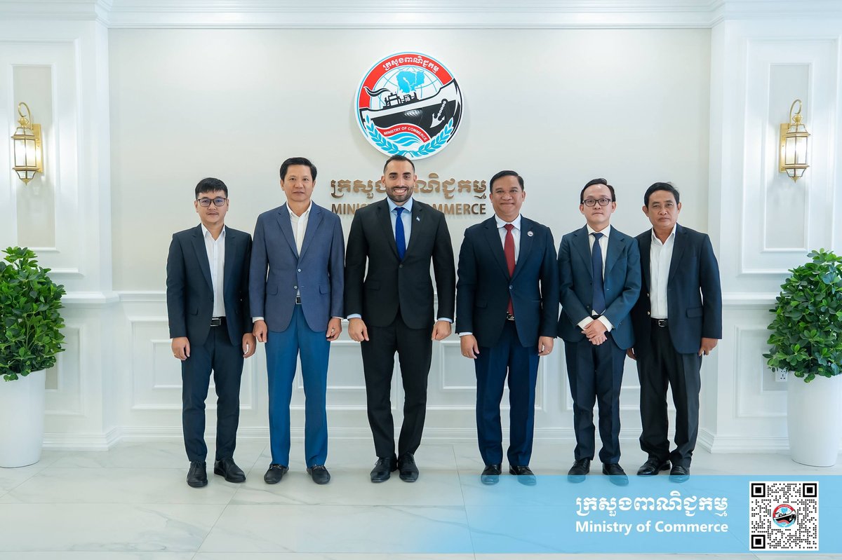 柬埔寨商务部与尼加拉瓜大使会谈 拟建立商会联系促贸易