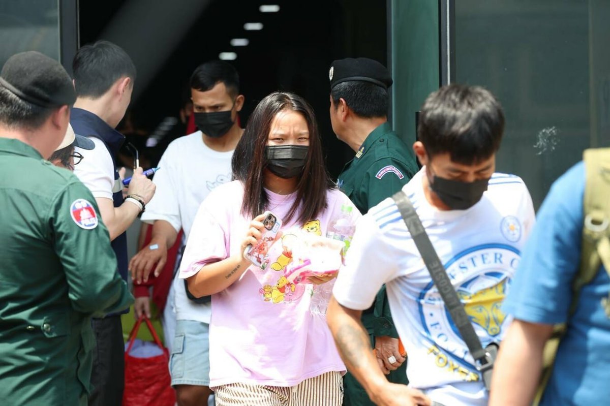 635名泰国籍人员涉网赌及跨境犯罪 被柬埔寨驱逐出境