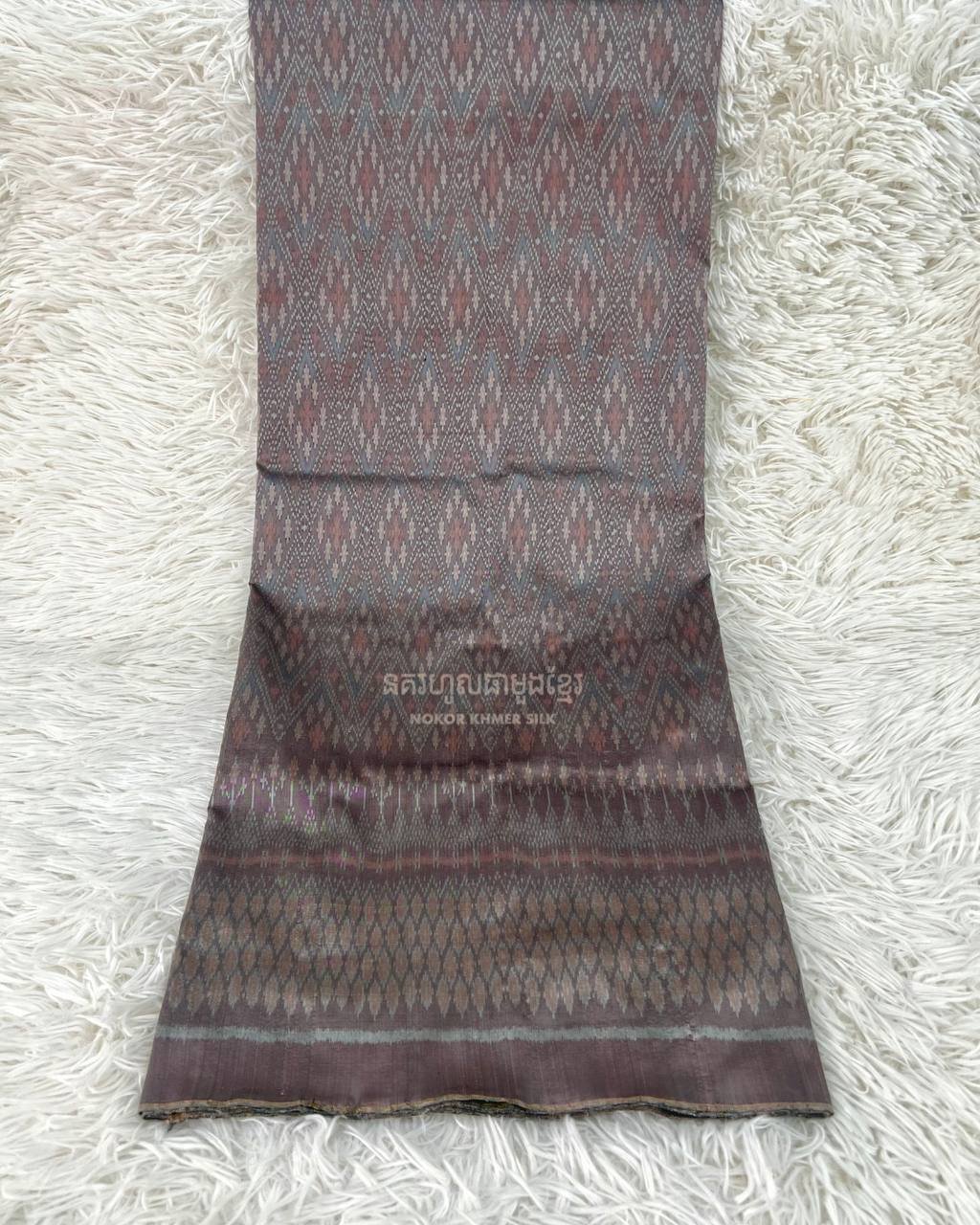 100%天然染料高棉丝绸