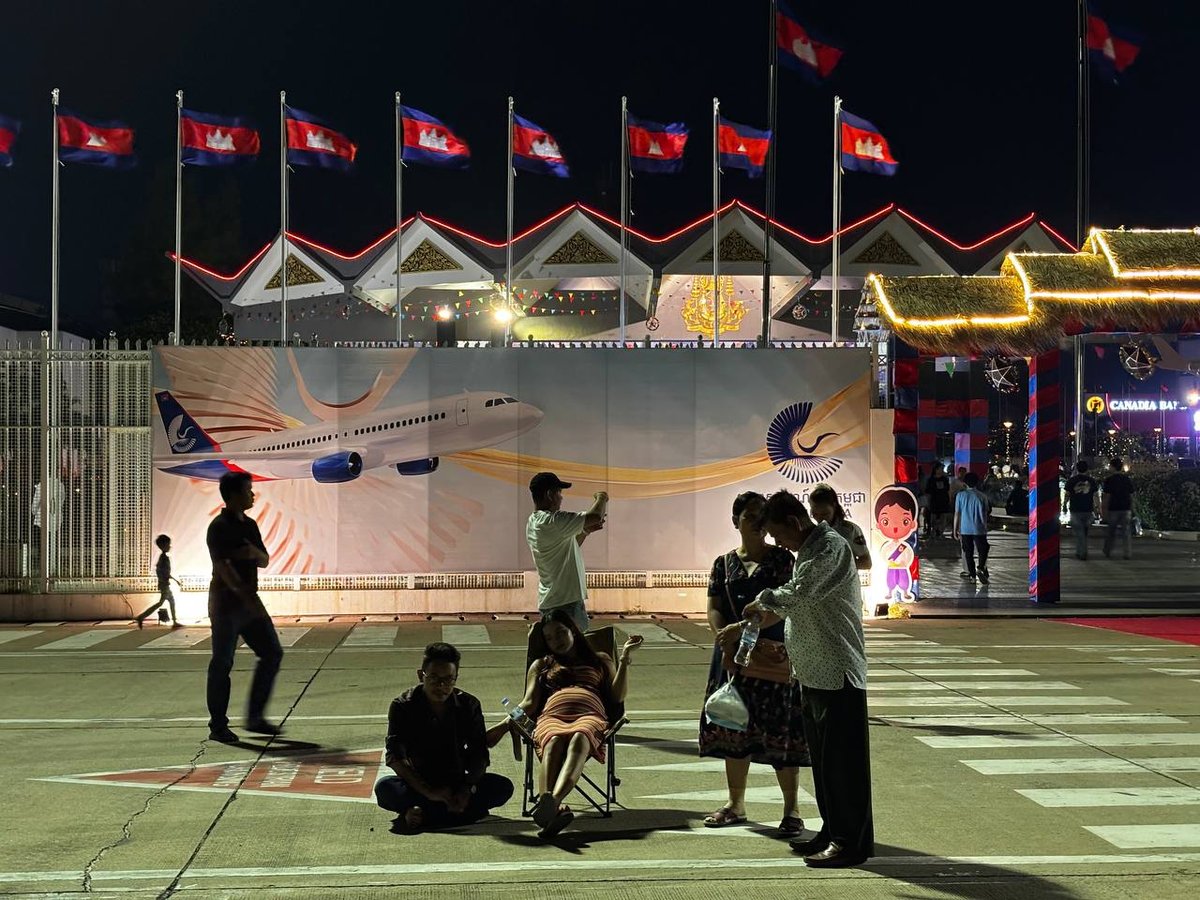 金边旧国际机场在柬新年期间临时向公众开放