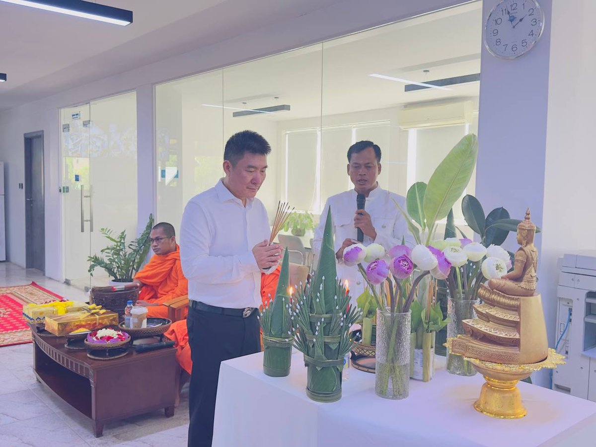 T.O集团举办高棉新年祈福仪式