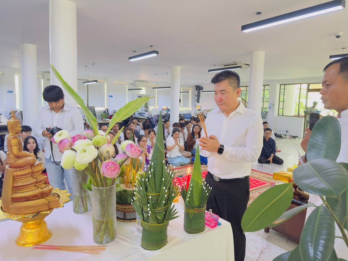 T.O集团举办高棉新年祈福仪式