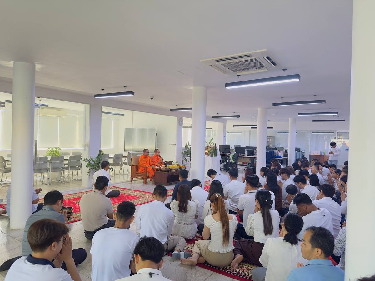 T.O集团举办高棉新年祈福仪式