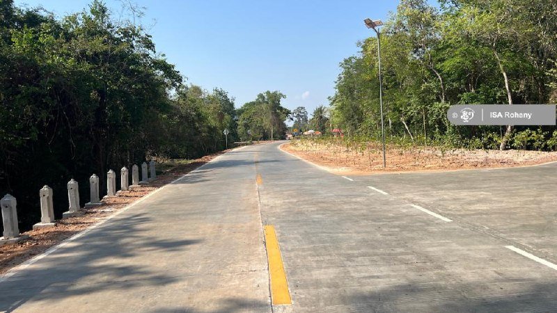 吴哥窟景区新道路正式开通,旨在缓解交通拥堵