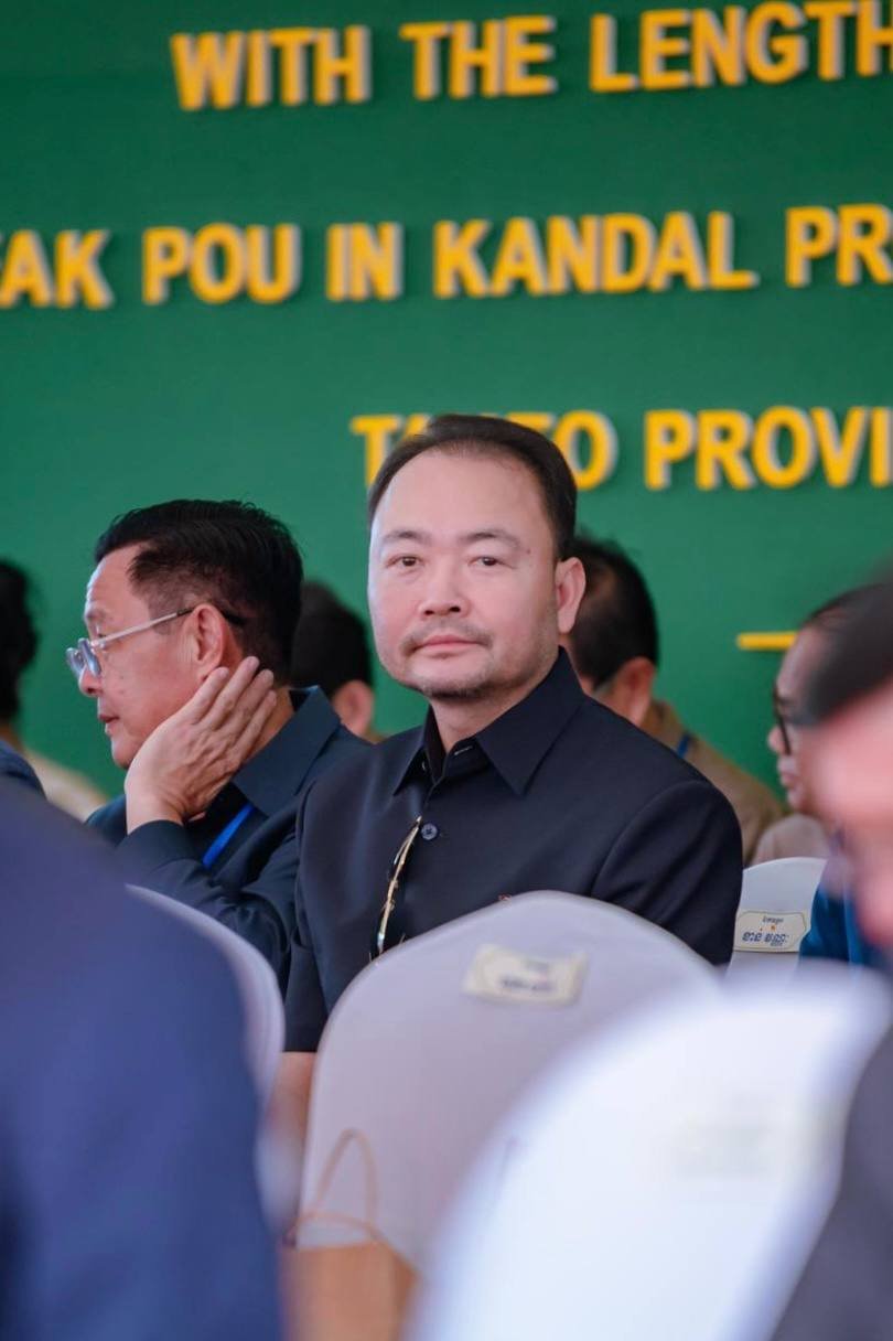 柬埔寨司法部代表出席扶南德崇水资源管理项目第二标段开工仪式