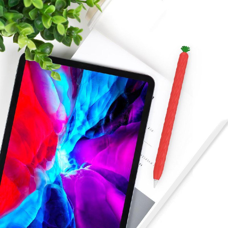 可爱菠萝造型 Apple Pencil 硅胶保护套