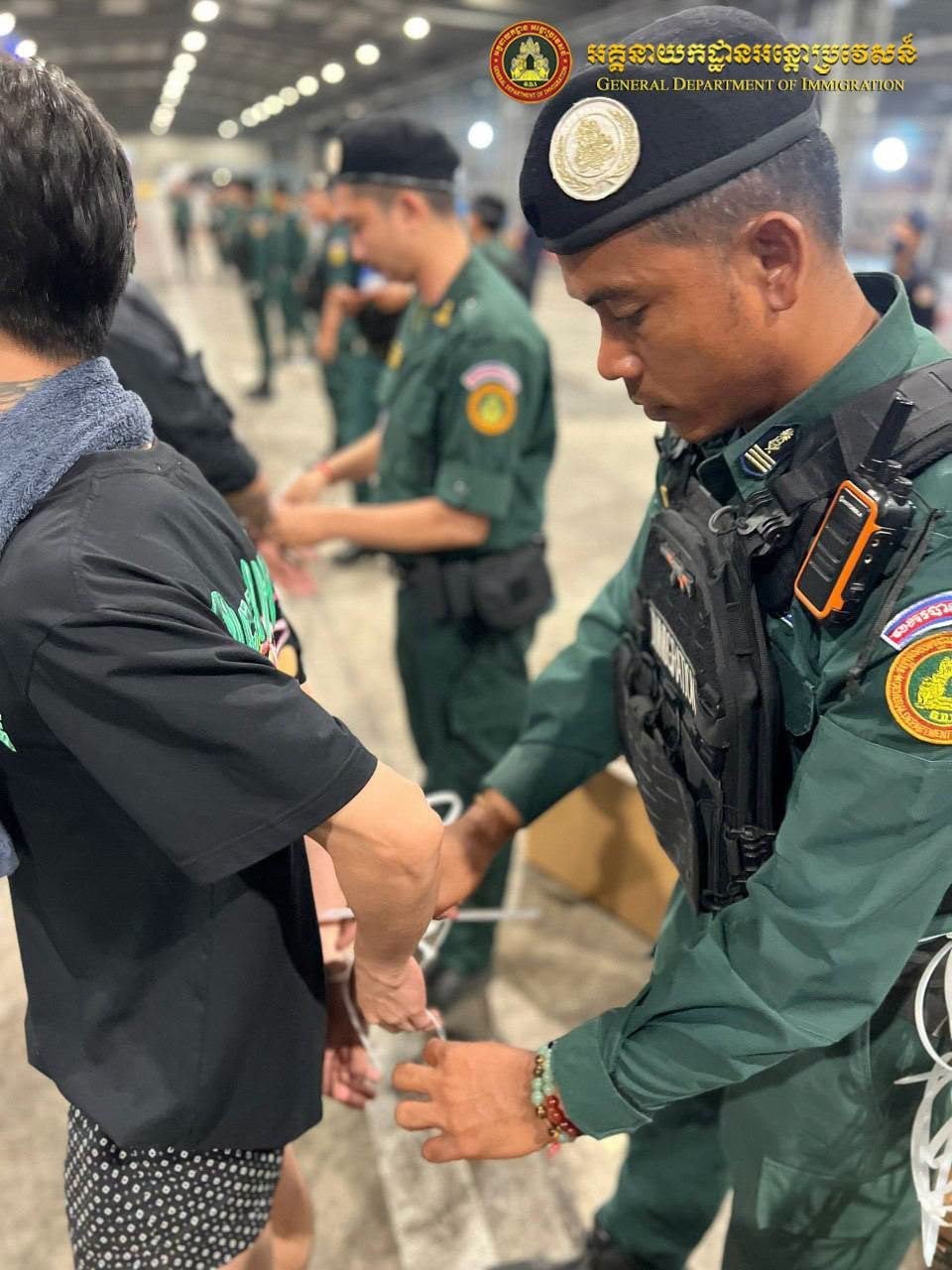 柬埔寨一周驱逐1175名外籍非法人员 涉网诈及非法居留