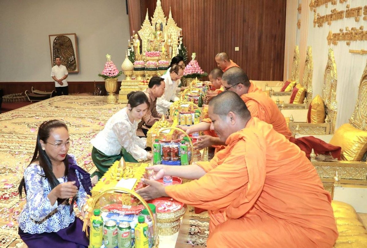文化部举办新年祈福仪式 庆祝高棉传统新年