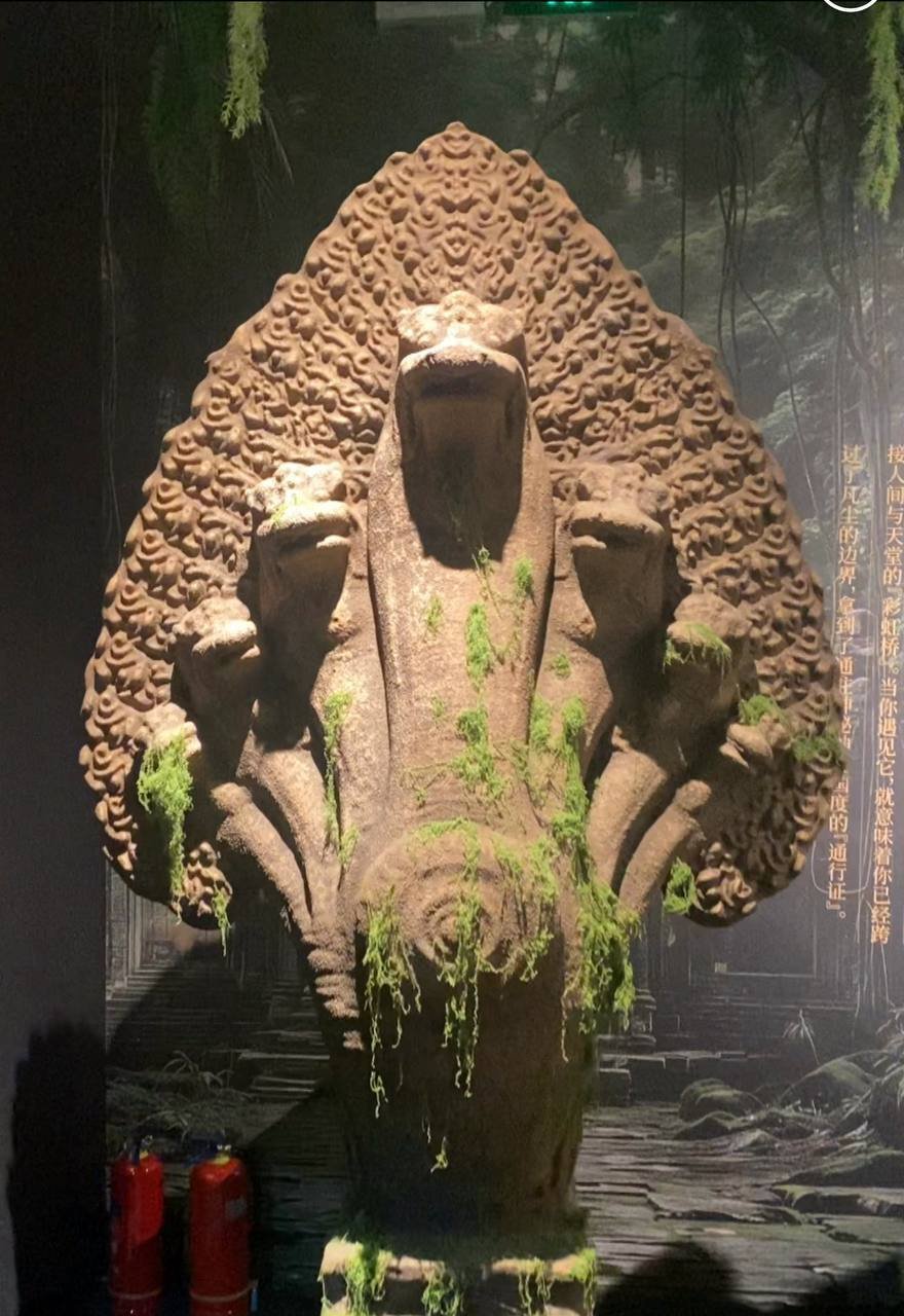 柬埔寨吴哥微笑数字艺术展在北京开幕 推广高棉文化