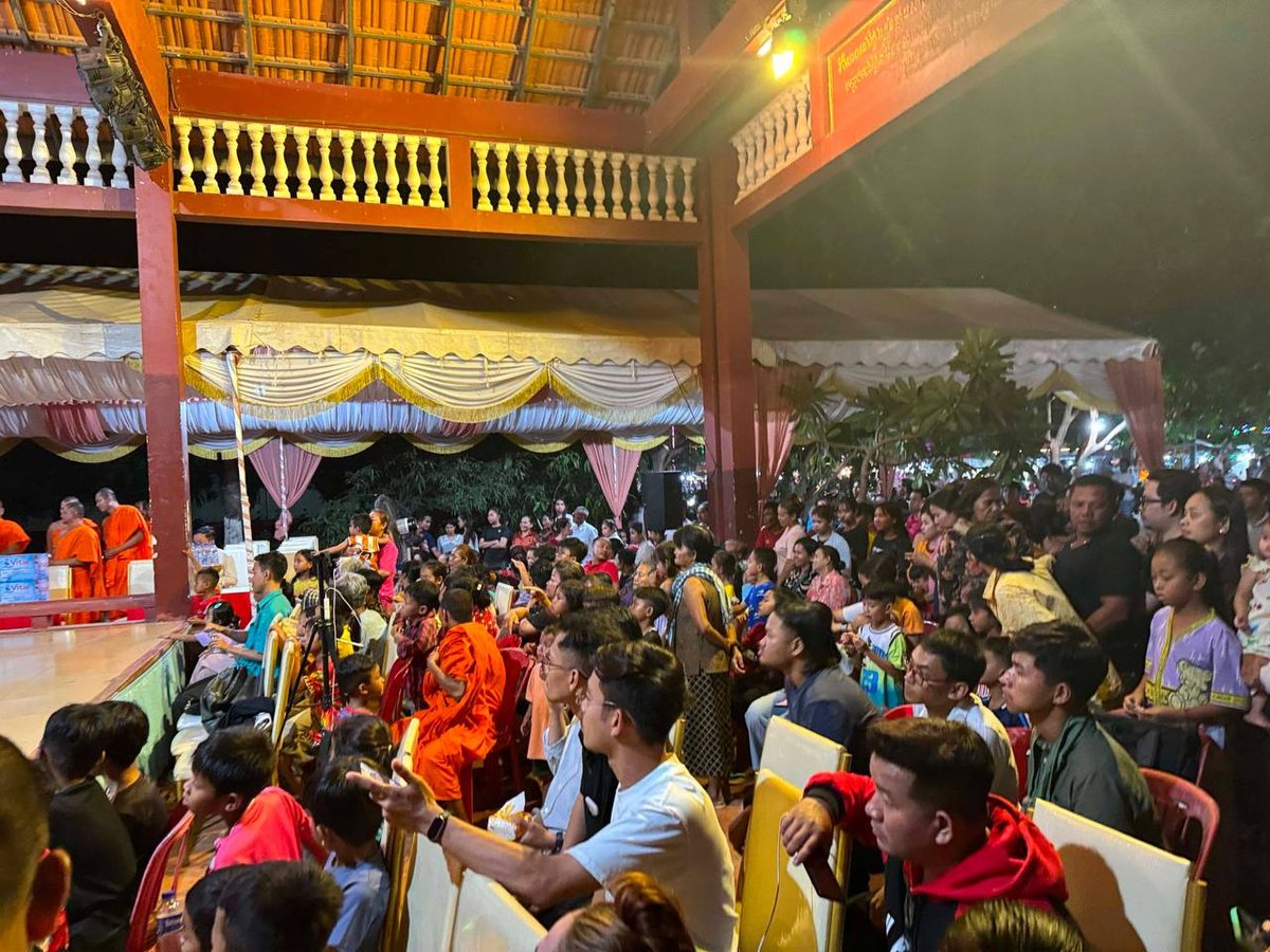 干拉省阿雷沙市斯瓦安代寺举办年度拉坤科传统祭祀仪式