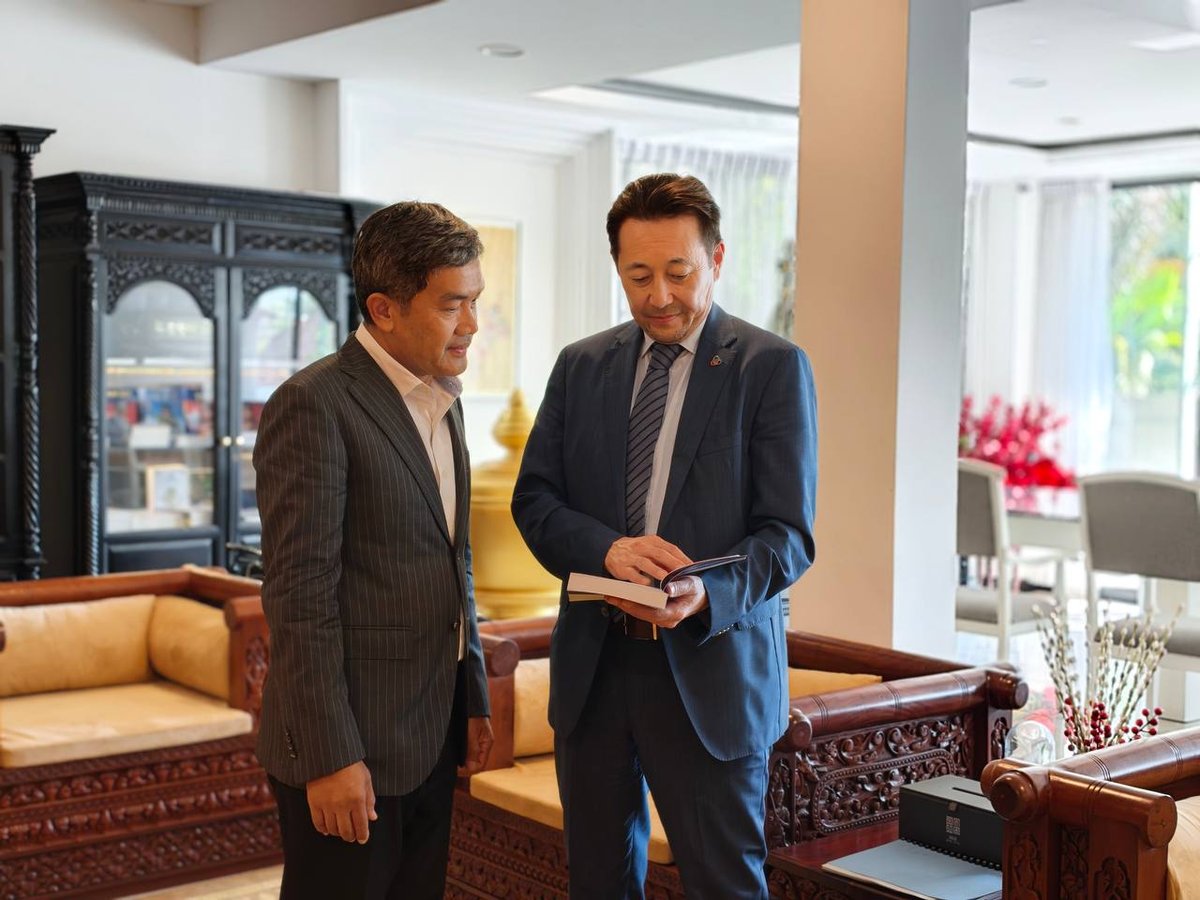 亚洲愿景研究所接待亚洲相互协作与信任措施会议秘书长一行