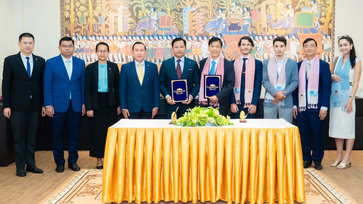 柬埔寨旅游部与法国CODEAUKHMER组织签署谅解备忘录,共同推动生态旅游