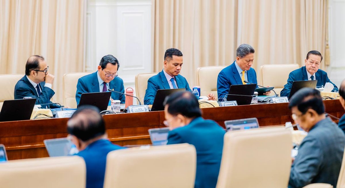 洪玛奈总理主持内阁全体会议,审议五项重要议程