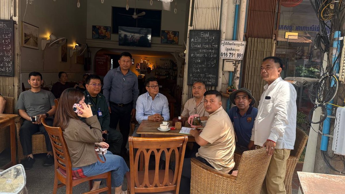 金边隆边区一按摩店因欺诈游客被查封 老板在逃