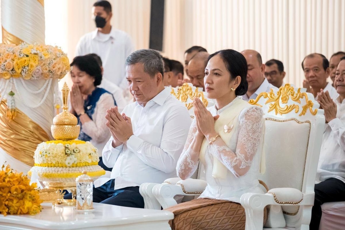 洪玛奈总理出席柬埔寨僧王102岁寿辰庆典