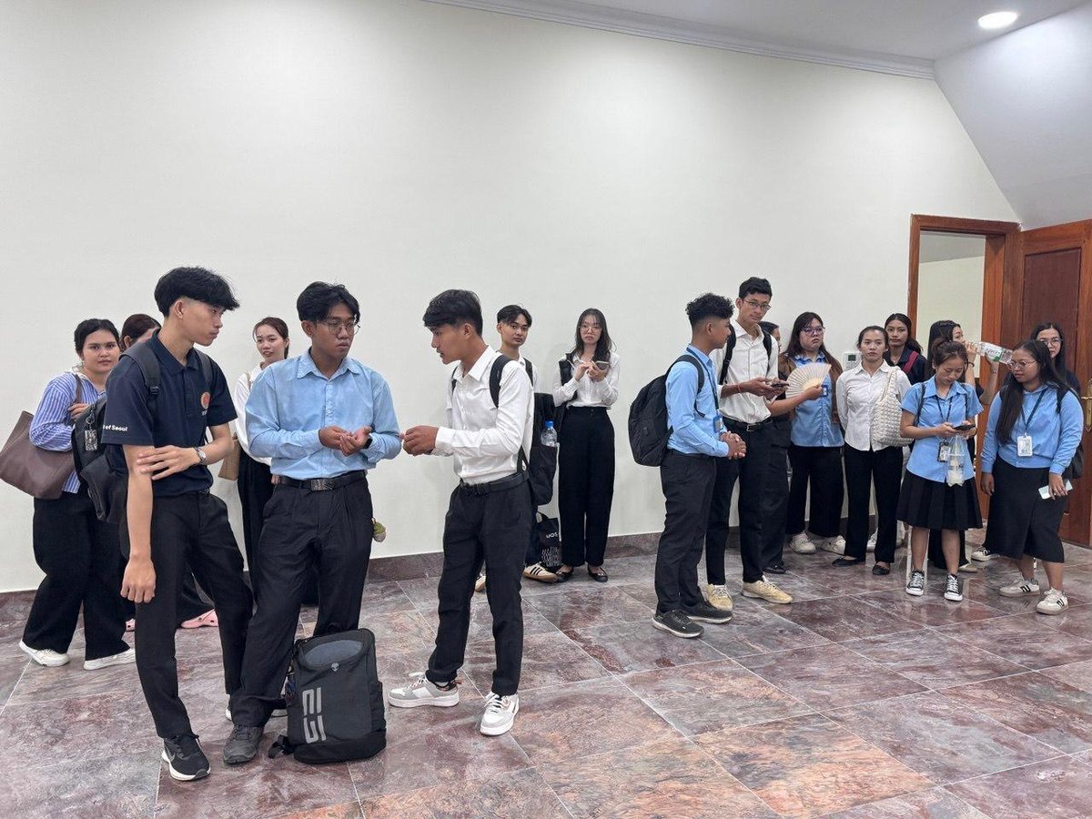 皇家金边大学城市规划专业学生赴国土规划部实习