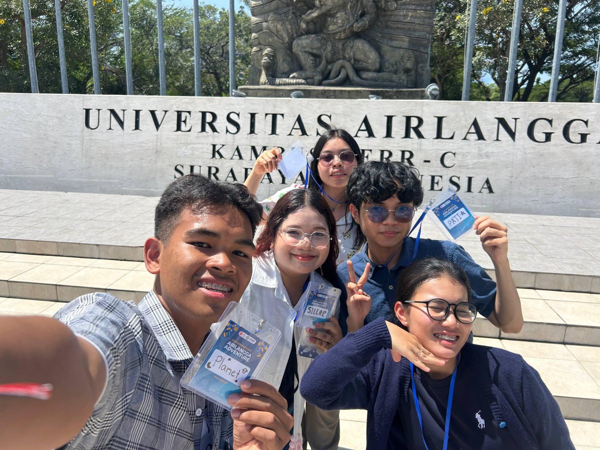 皇家金边大学5名学生正式启程前往印尼参加2026年AUN夏令营