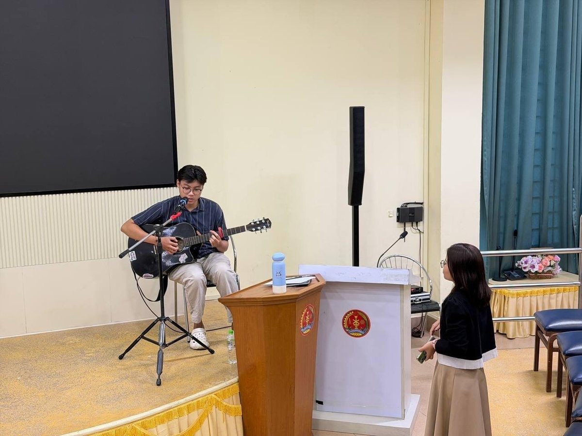 皇家金边大学每月月末举办音乐会 师生展示文化才艺