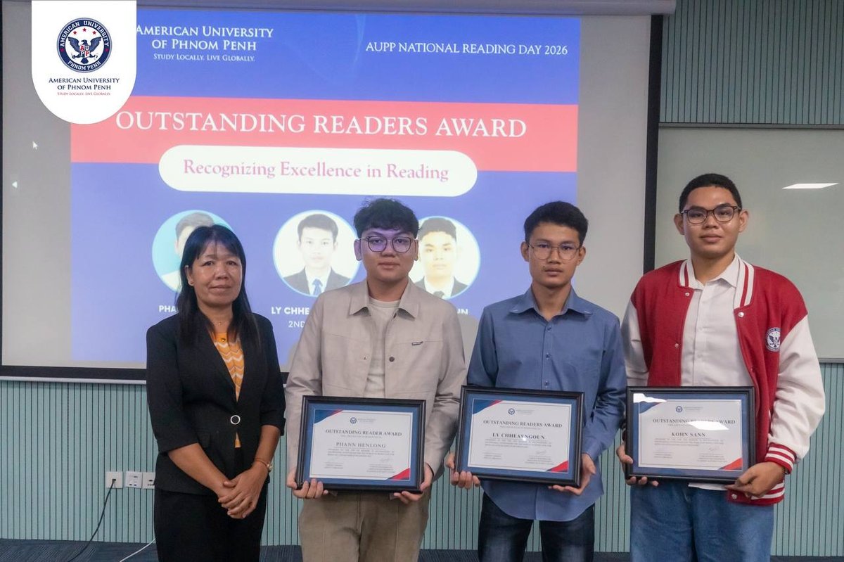 柬埔寨美国大学(AUPP)举办2026年全国阅读日庆祝活动