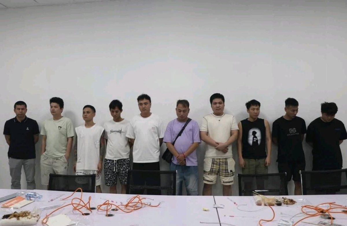 蒙多基里省破获大型电诈窝点:查获262名外籍人员