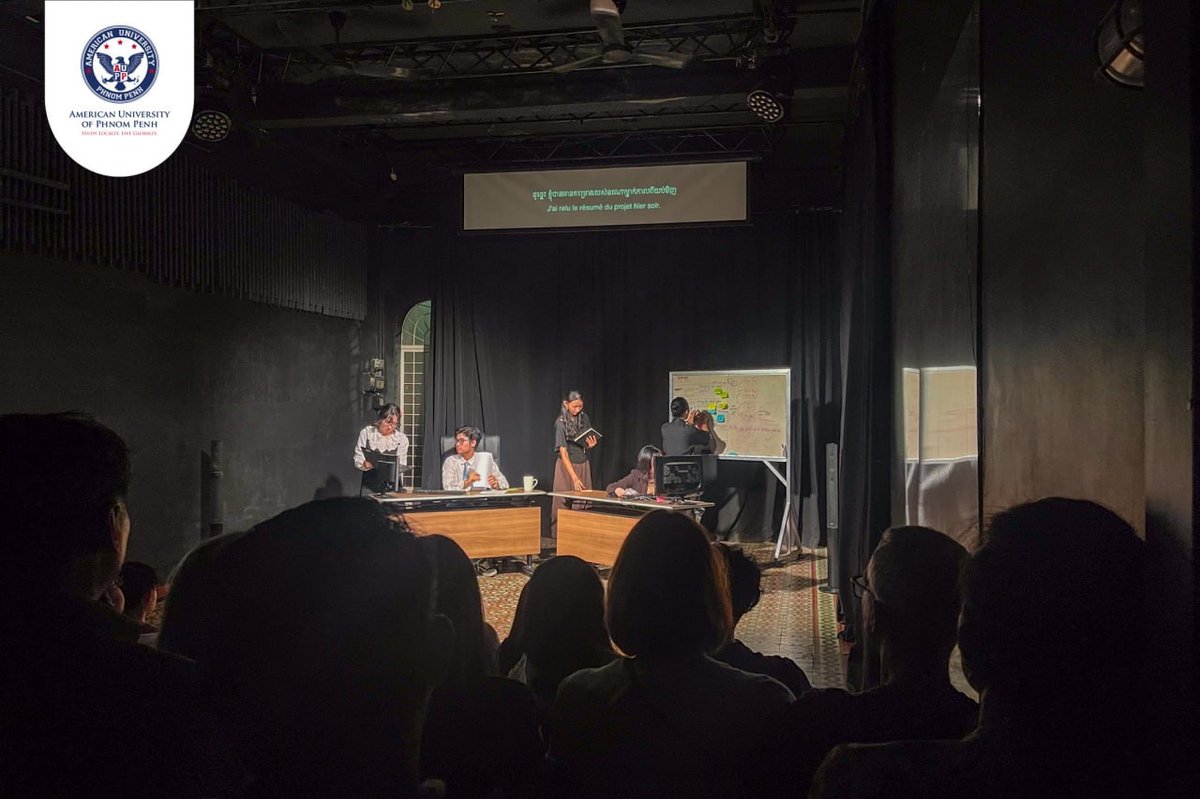 柬埔寨美国大学(AUPP)学生舞台剧《杰作》圆满落幕