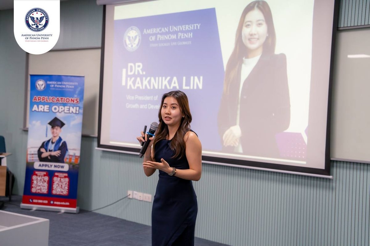 金边美国大学举办硕士分享会 探讨职业晋升与双学位