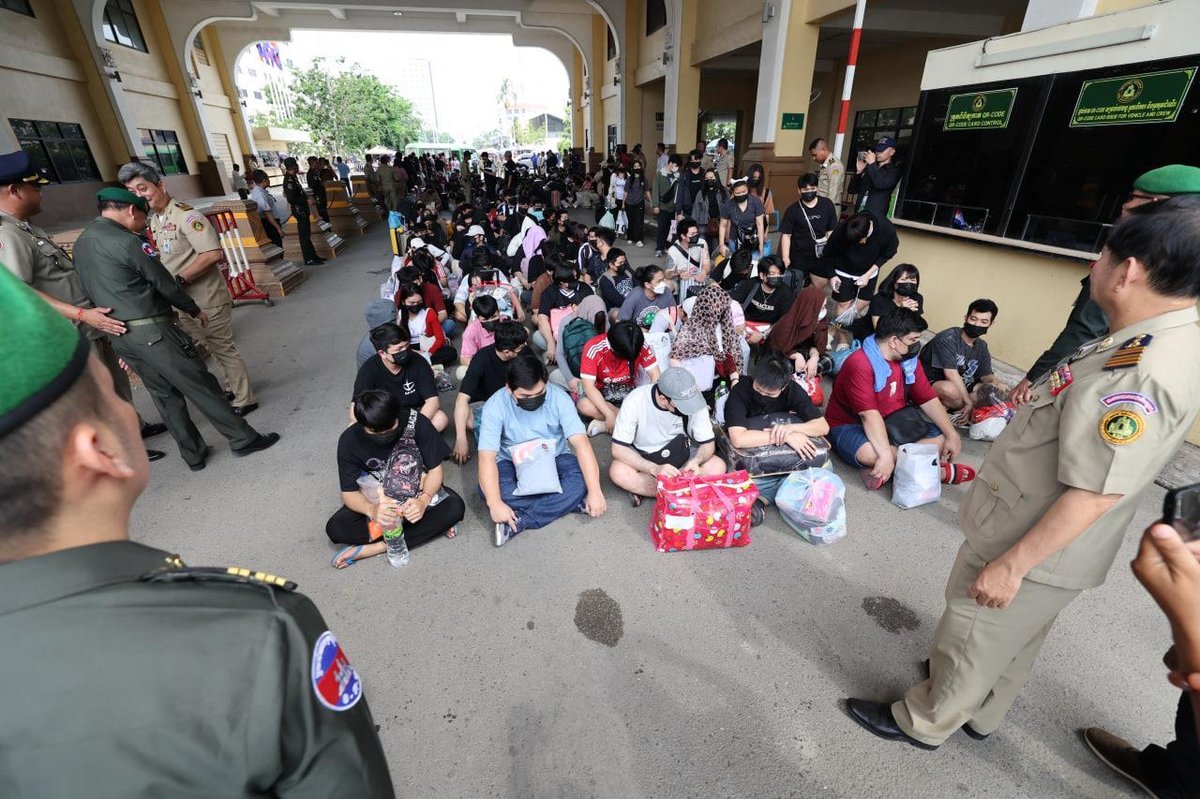 波贝电诈窝点被端 635名泰国籍嫌犯今日遣返回国