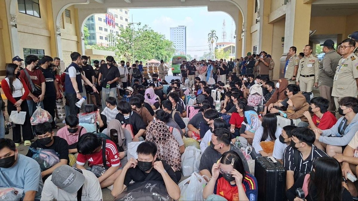 波贝电诈窝点被端 635名泰国籍嫌犯今日遣返回国