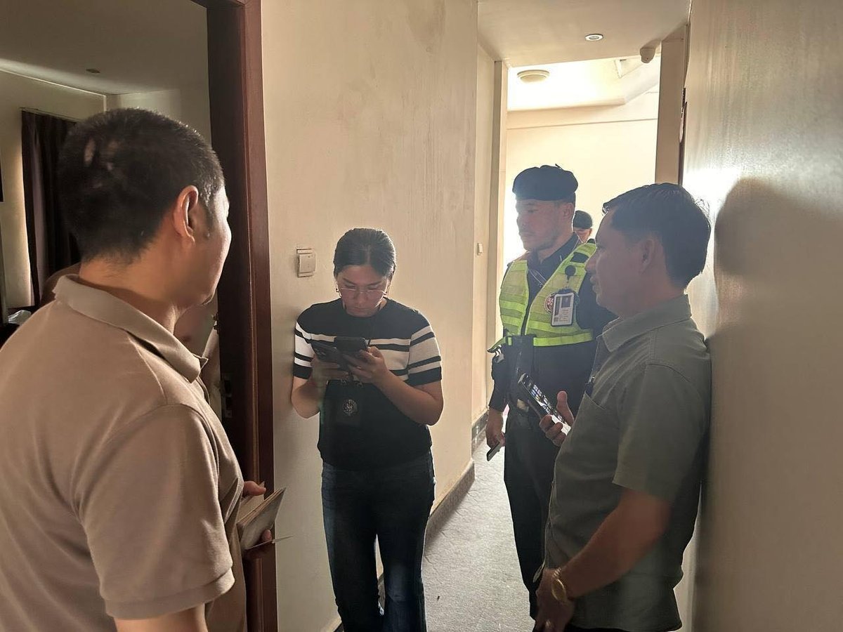 金边森速区开展联合检查行动,强化社会治安管理