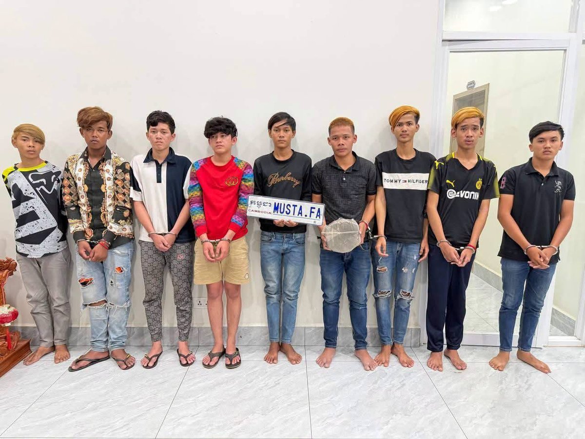 金边警察局长:限涉案毁车青年明日自首,目前已抓获9人