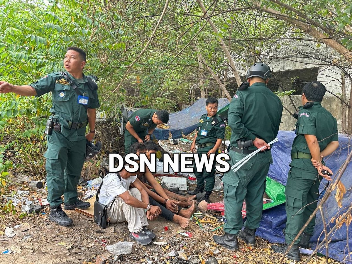 西港当局开展高风险区域扫毒行动 18人被拘留