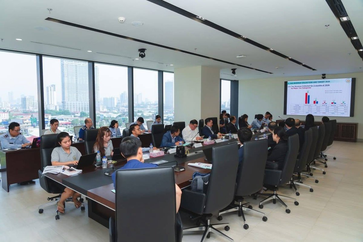 柬埔寨税务总局与东盟+3宏观经济研究办公室举行年度讨论会