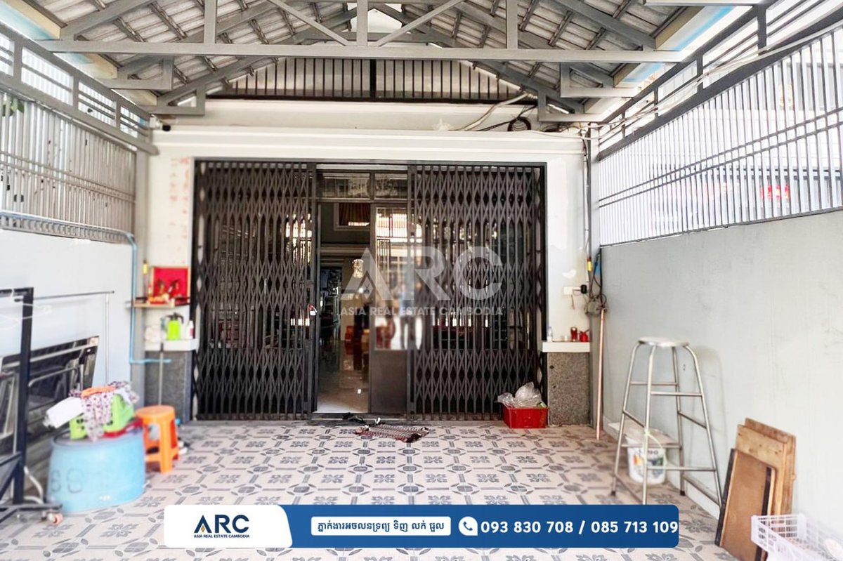 金边堆谷区Rith Toul Sangkae小区联排别墅出售