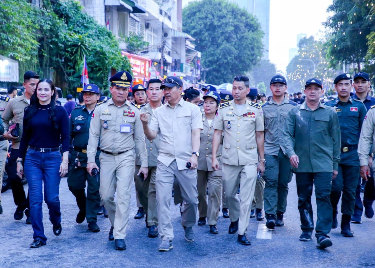 金边警察局:宋干节期间安保秩序良好,民众踊跃参与