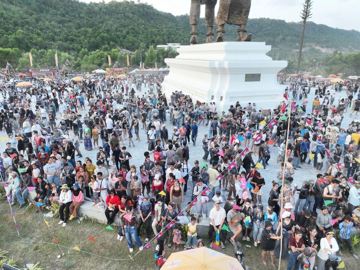 西哈努克省宋干节庆祝活动