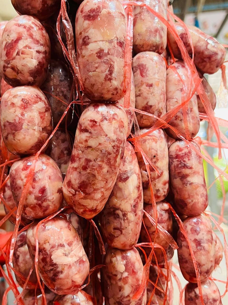 新鲜高棉牛肉香肠