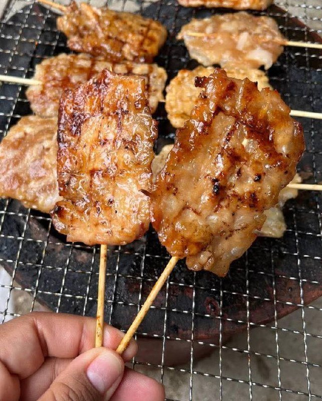 本地优质奶香腌制猪肉串