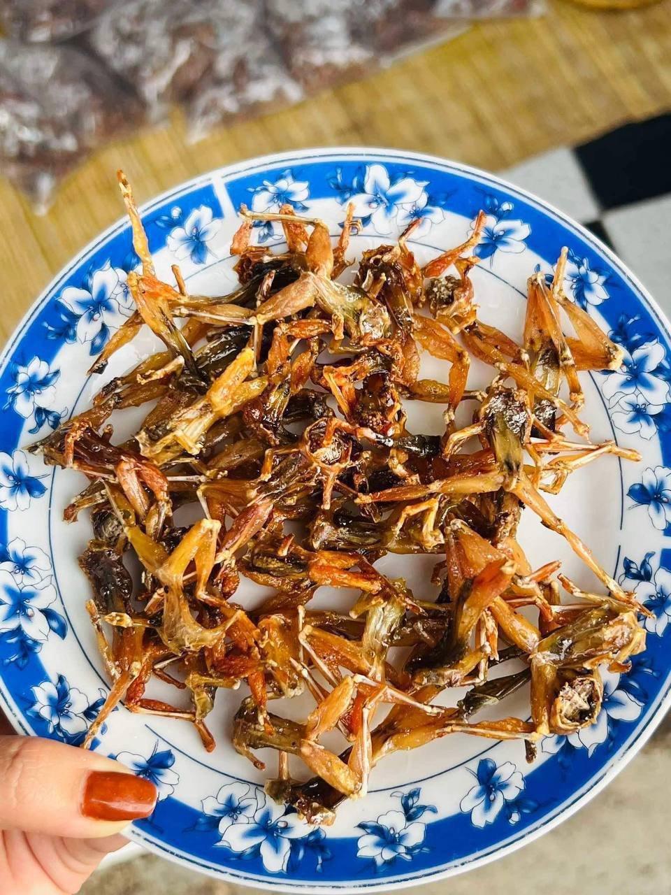 特色腌制田鸡(干货)