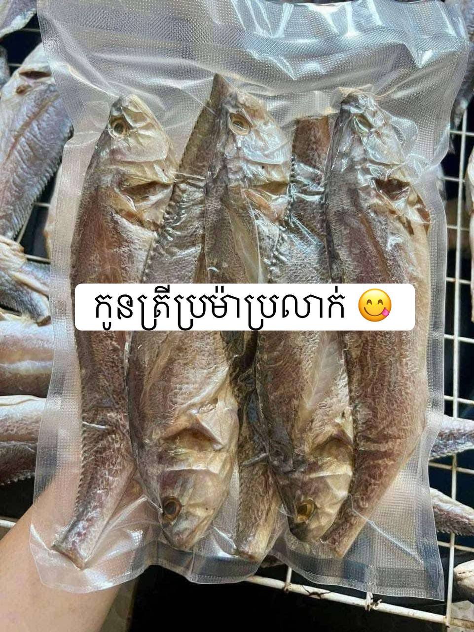 手工腌制鱼干出售 卫生品质保证 售价42000瑞尔每公斤