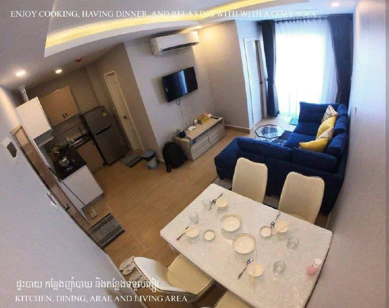 BKK2 L Residence一房一厅招租 月租$300含阳台 拎包入住