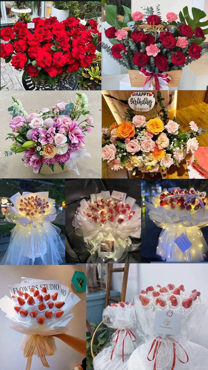 精美蛋糕与鲜花定制服务
